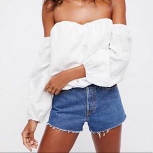 Free People In The Limelight White Top